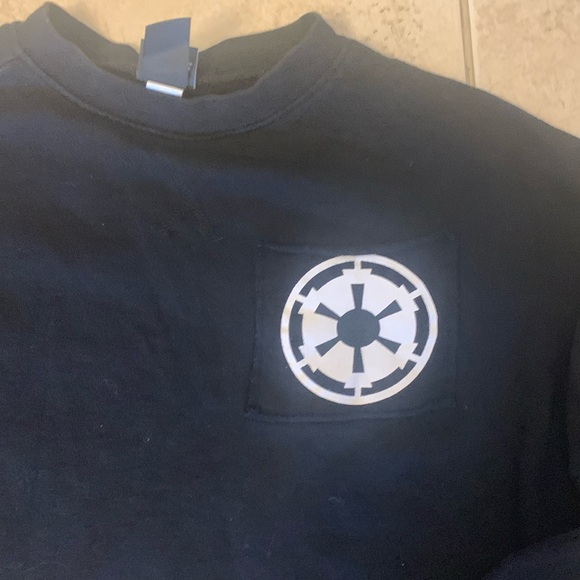 For sale! Star Wars Her Universe cropped Empire crew neck, size XS. - Picture 2 of 4